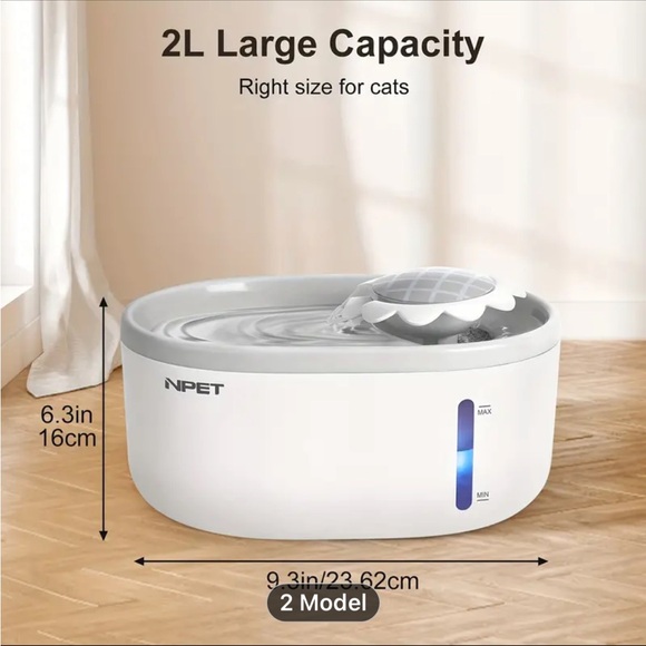 Cat water fountain - Picture 2 of 8